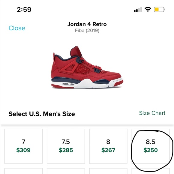 Air Jordan FIBA men’s 8.5 - Picture 6 of 6